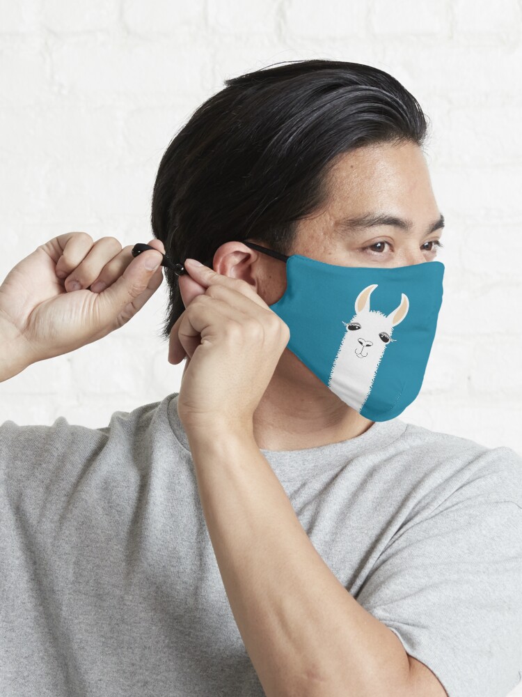 Alternate view of LLAMA PORTRAIT #10 Mask