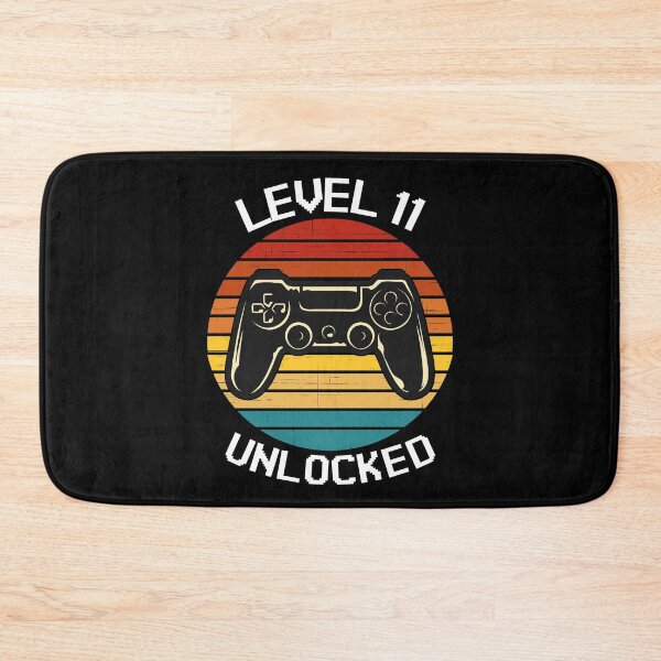 Item preview, Level 11 Unlocked Vintage Birthday Video Game designed and sold by TheStudioBee.