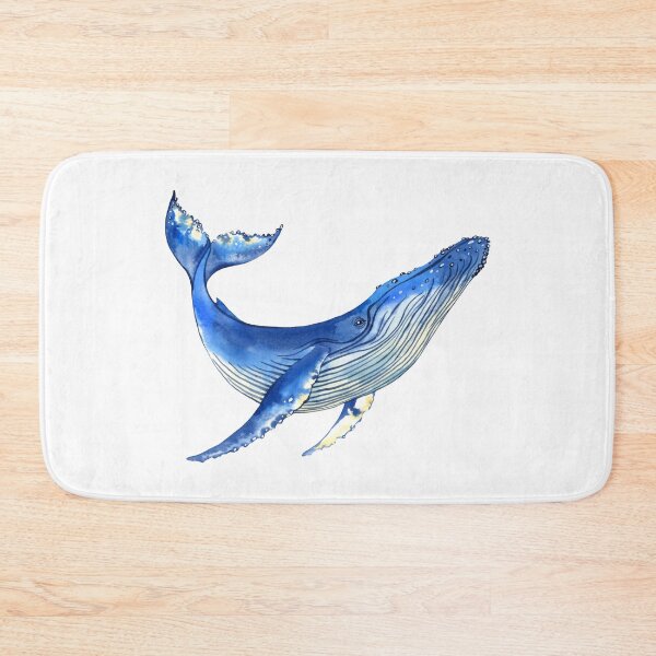 Item preview, Watercolor whale designed and sold by achtung-ein.