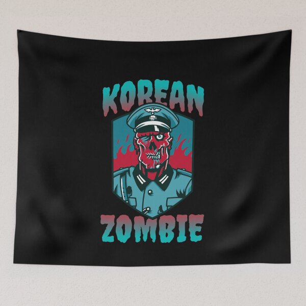 Item preview, Korean Zombie Soldier Undead Vet designed and sold by jacks-tees.