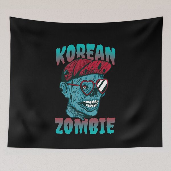 Item preview, Korean Zombie With Hat On designed and sold by jacks-tees.