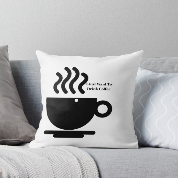 Item preview, I Want Just To Drink Coffee T-shirt designed and sold by DjaSsmine.
