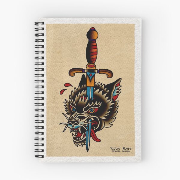 Item preview, Wolf and Dagger designed and sold by Victor Moore.