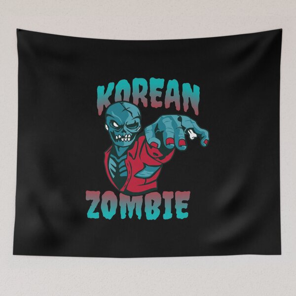 Item preview, Korean Zombie Evil Undead designed and sold by jacks-tees.
