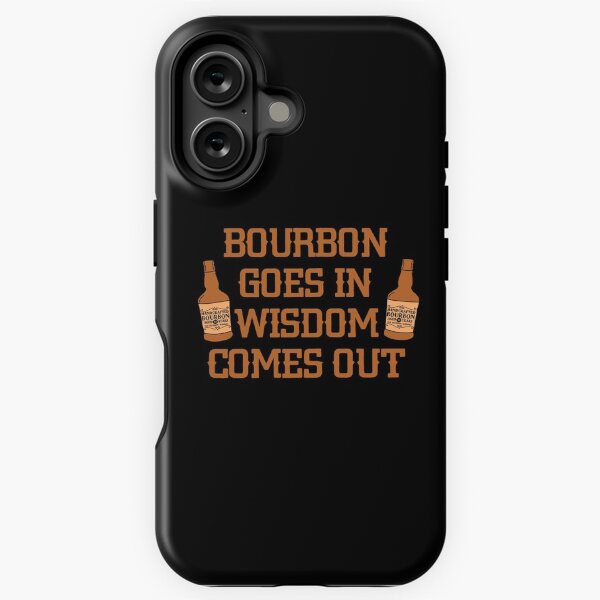 Item preview, Bourbon goes in, wisdom comes out gift for whiskey lovers designed and sold by JokeGysen.