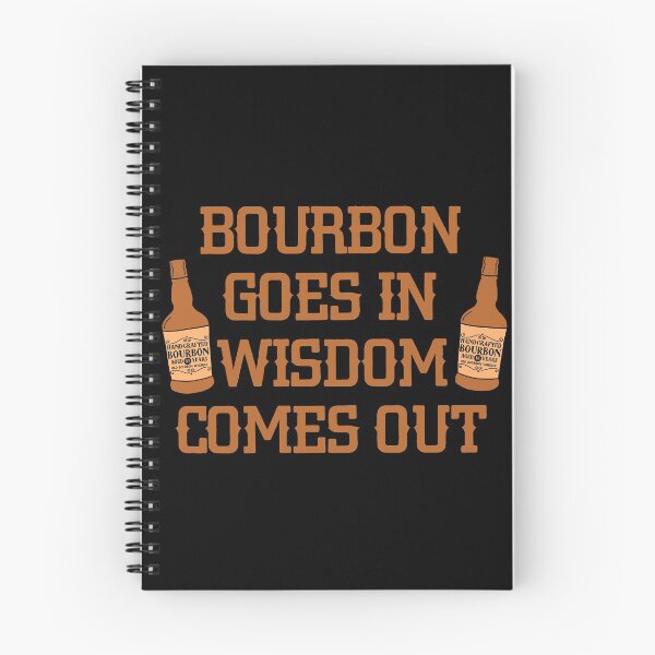 Item preview, Bourbon goes in, wisdom comes out gift for whiskey lovers designed and sold by JokeGysen.