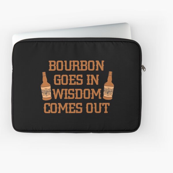 Item preview, Bourbon goes in, wisdom comes out gift for whiskey lovers designed and sold by JokeGysen.