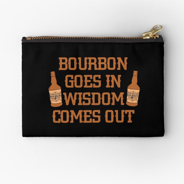 Item preview, Bourbon goes in, wisdom comes out gift for whiskey lovers designed and sold by JokeGysen.