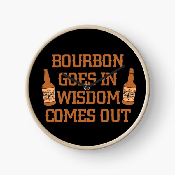 Item preview, Bourbon goes in, wisdom comes out gift for whiskey lovers designed and sold by JokeGysen.