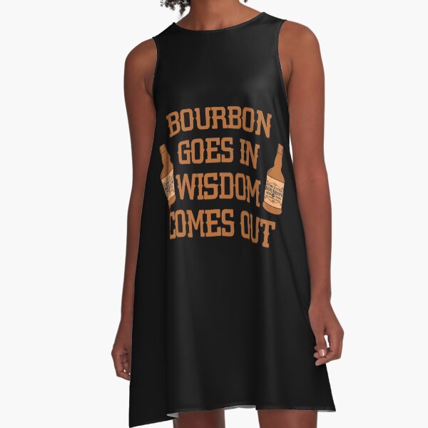 Item preview, Bourbon goes in, wisdom comes out gift for whiskey lovers designed and sold by JokeGysen.