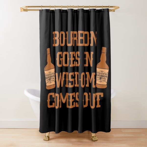 Item preview, Bourbon goes in, wisdom comes out gift for whiskey lovers designed and sold by JokeGysen.
