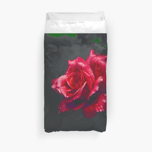 Red Rose Duvet Covers Redbubble