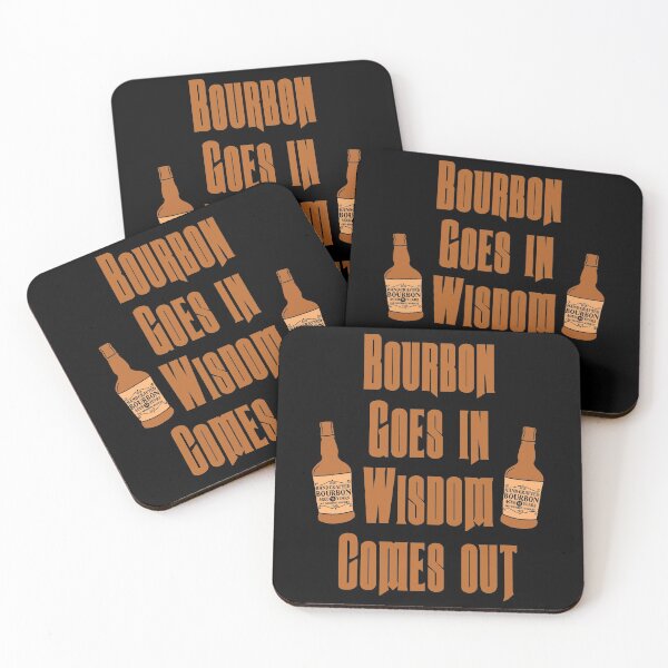 Item preview, Bourbon goes in, wisdom comes out gift for bourbon lovers designed and sold by JokeGysen.