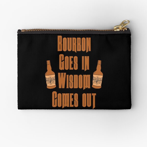 Item preview, Bourbon goes in, wisdom comes out gift for bourbon lovers designed and sold by JokeGysen.