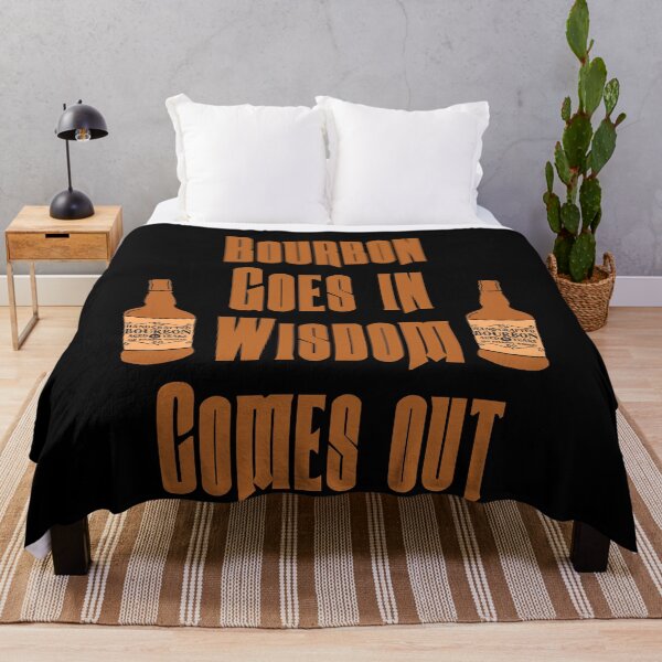 Item preview, Bourbon goes in, wisdom comes out gift for bourbon lovers designed and sold by JokeGysen.