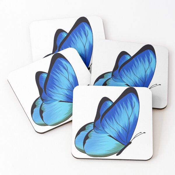 Item preview, Blue Butterfly Illustration designed and sold by ChriseryMerch.