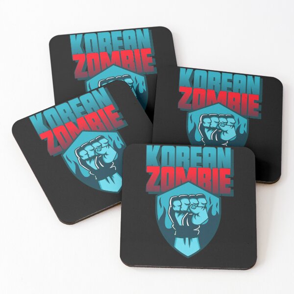 Item preview, Korean Zombie Fist In Flames designed and sold by jacks-tees.