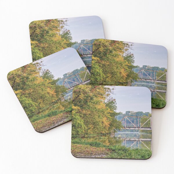 Item preview, Lake Springfield Fall Morning designed and sold by mljdwhite.