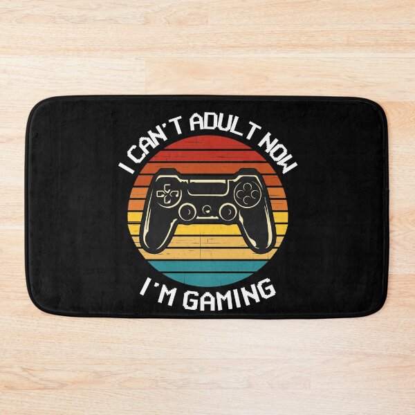 Item preview, I Can't Adult Now I'm Gaming Funny Vintage Video Game designed and sold by TheStudioBee.
