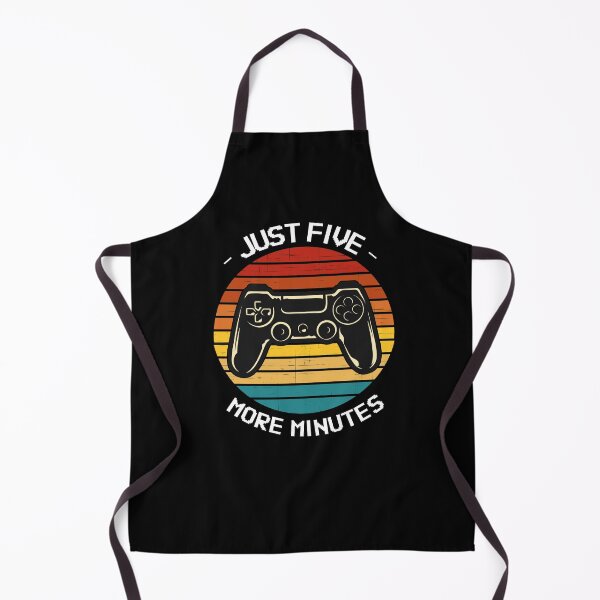 Item preview, Just 5 More Minutes Funny Vintage Video Game designed and sold by TheStudioBee.