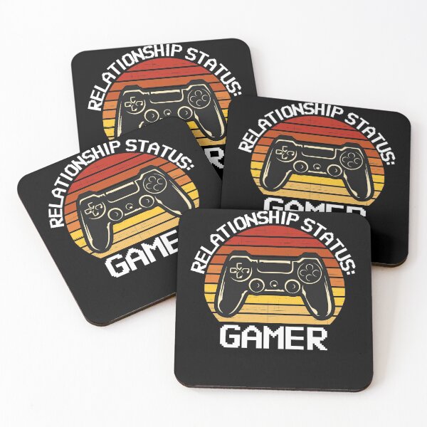 Item preview, Relationship Status Gamer Funny Vintage Video Game designed and sold by TheStudioBee.