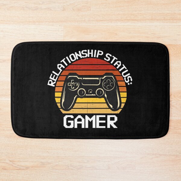 Item preview, Relationship Status Gamer Funny Vintage Video Game designed and sold by TheStudioBee.