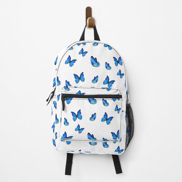Item preview, Multiple Blue Butterflies sticker set designed and sold by ChriseryMerch.