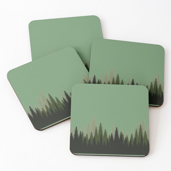 Item preview, Evergreen Trees Forest designed and sold by MonsaviFashion.