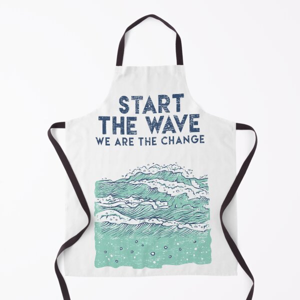 Item preview, START THE WAVE We Are The Change Eco designed and sold by a-little-ink.