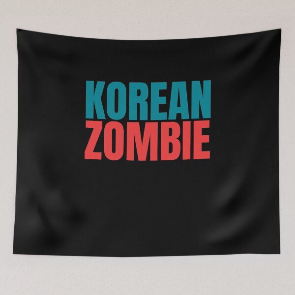 Item preview, Korean Zombie Text Bold designed and sold by jacks-tees.