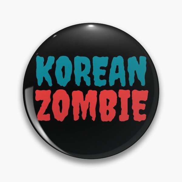 Item preview, Korean Zombie Text Creepy designed and sold by jacks-tees.