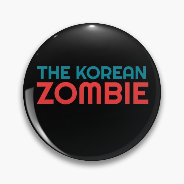 Item preview, The Korean Zombie Text Simple designed and sold by jacks-tees.