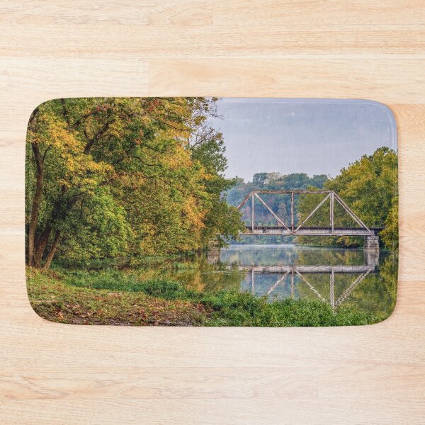 Item preview, Lake Springfield Fall Morning designed and sold by mljdwhite.