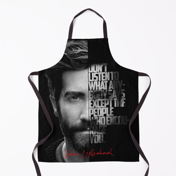 Item preview, Black and white Jake Gyllenhaal quote. designed and sold by Enea Kelo.