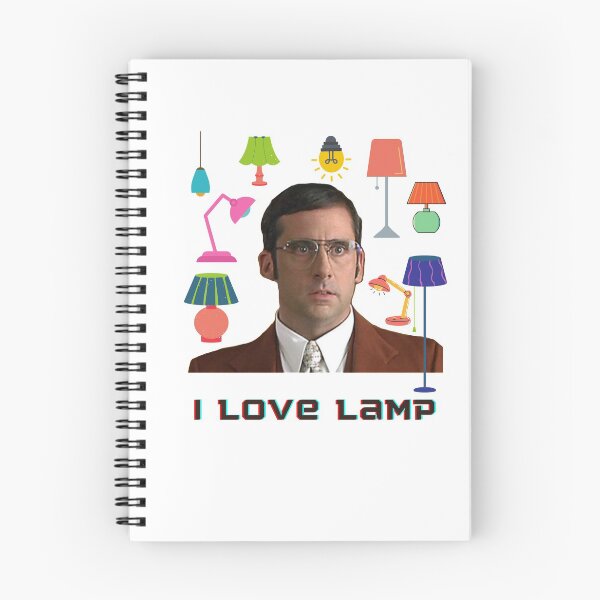 Item preview, I love lamp (Steve Carrell) designed and sold by babypanda221.