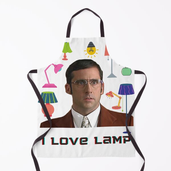 Item preview, I love lamp (Steve Carrell) designed and sold by babypanda221.