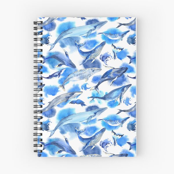 Item preview, Watercolor whales designed and sold by achtung-ein.