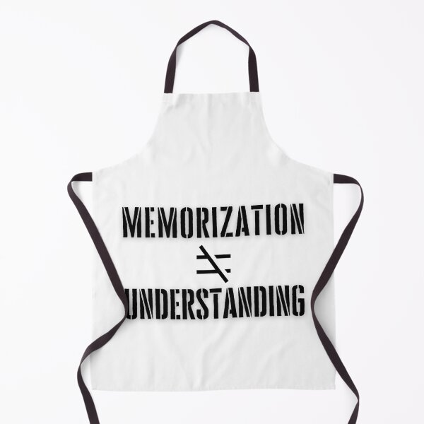Item preview, Memorization Is Diferent Than Understanding designed and sold by Spicy Chilli.