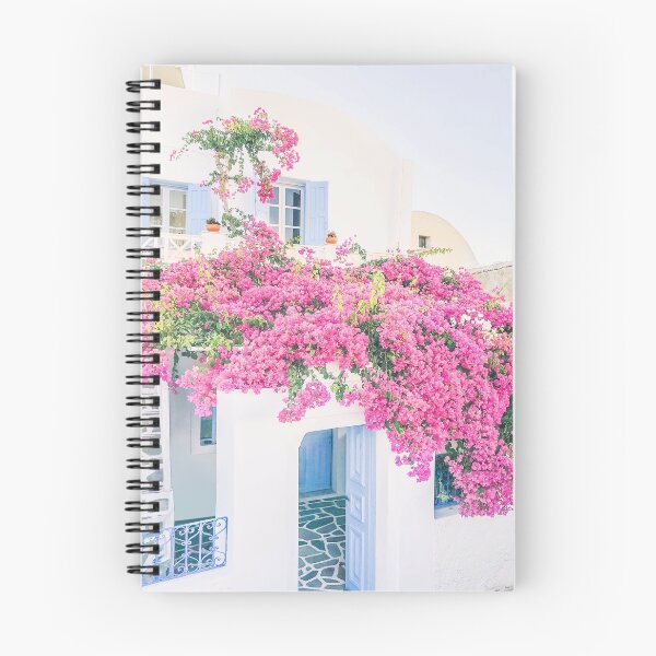 Item preview, 486. The Flower House, Oia, Santorini, Greece designed and sold by Julie Travel Photography.