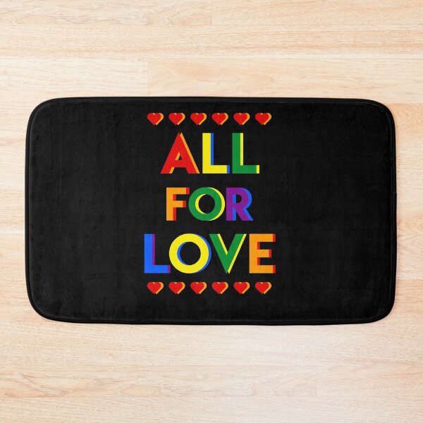 Item preview, All For Love - LGBTQ Support Sweatshirt designed and sold by styleofpop.