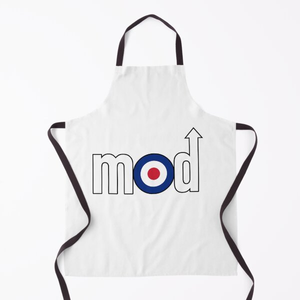 Item preview, Mod Logo with Arrow, White (Medium) designed and sold by shavenmonkeys.