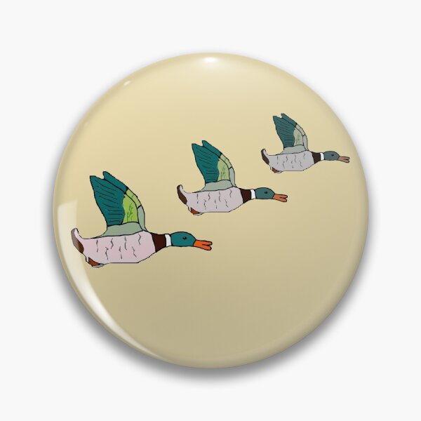 Item preview, Flying Ducks Kitsch Seventies Decor designed and sold by WibbleDesign.