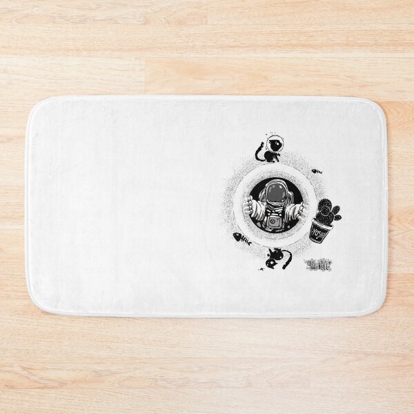Item preview, Cats from Hell! #Astronaut -  Black version designed and sold by Salty  Bear.