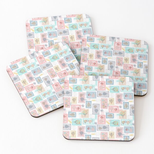 Item preview, Postage stamps, pattern designed and sold by AvotArt.