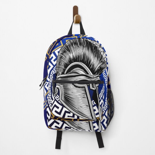 Item preview, Spartan Helmet with Greek Keys designed and sold by Yiorgos Designs.
