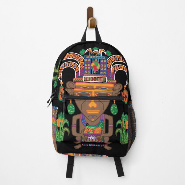 Item preview, MUISCA CHIBCHA COLOMBIA FRUIT INDIAN MASK - full colour designed and sold by Xotico Design.
