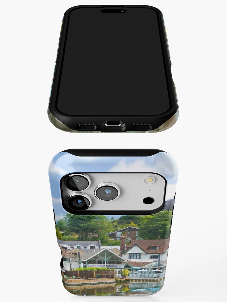 Thumbnail 3 of 4, iPhone Case, English Country Riverside Scene designed and sold by Tom Carpenter.