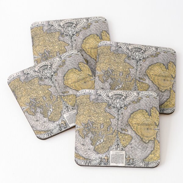 Item preview, WORLD MAP FROM 1531 by Oronce Finé designed and sold by w1ckerman.