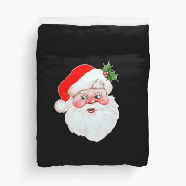 Santa Claus Beard Duvet Cover