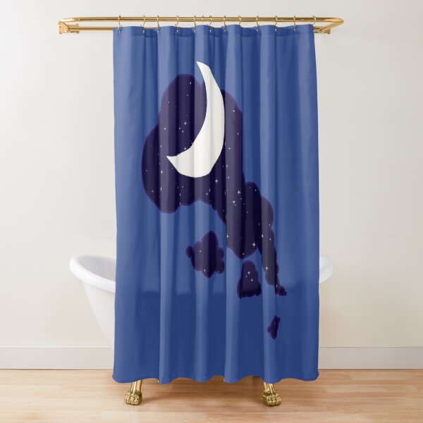 Moon Shower Curtain